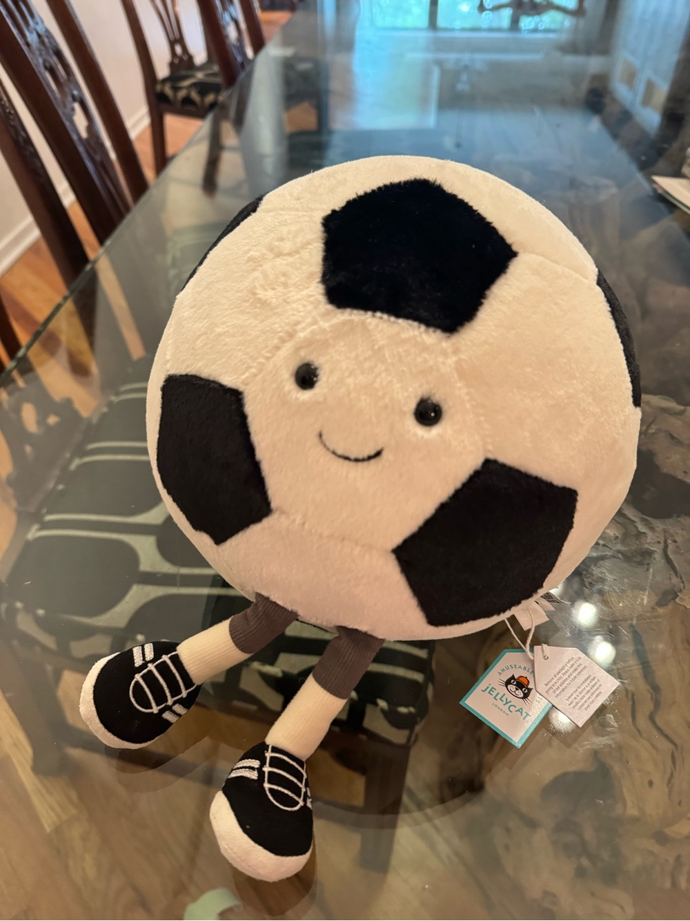 NWT Jellycat Soccer Ball